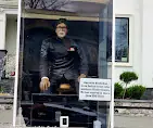 Amitabh Bachchan statue fan tribute in Edison New Jersey